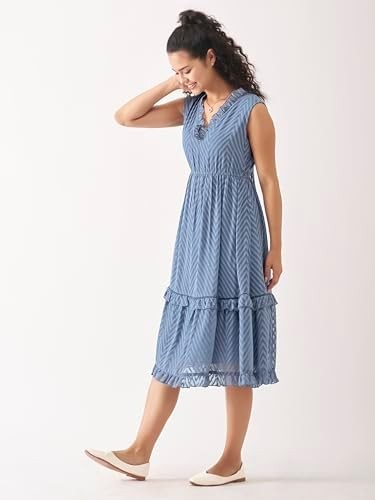 Printed Women's Casual Wear Western Dress